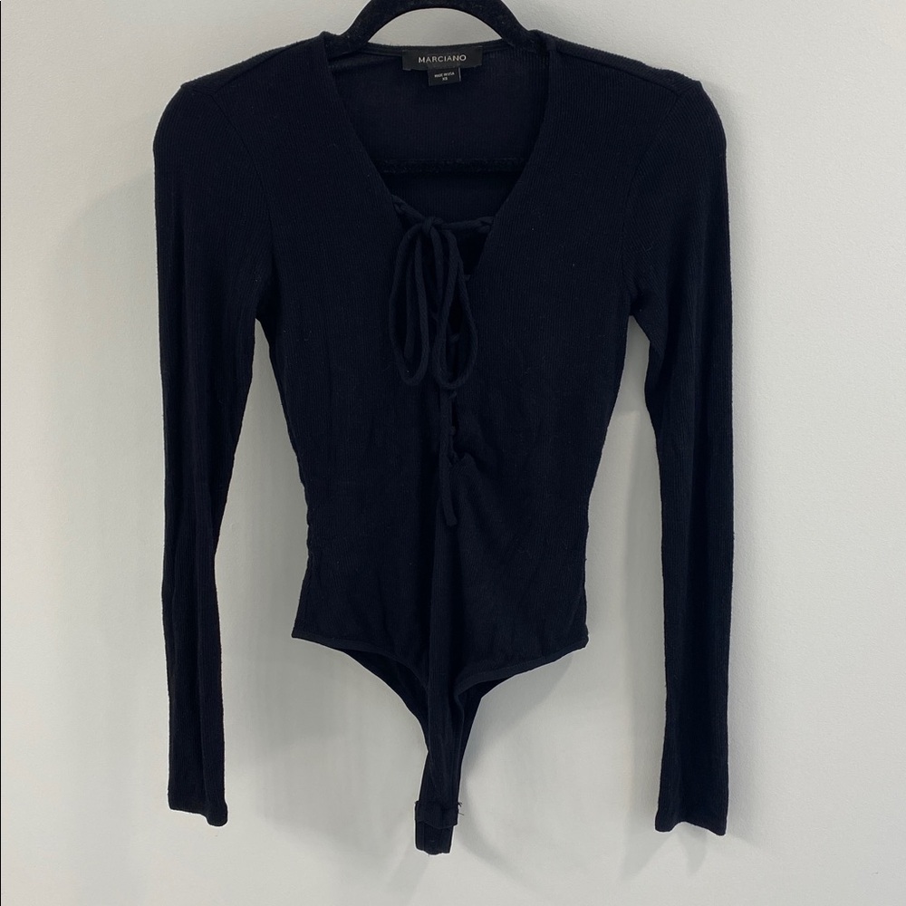 Marciano Tie-Up Bodysuit - XS